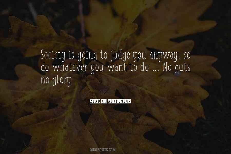 No Judge Quotes #233023