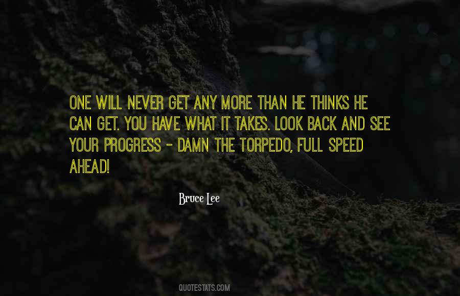 Quotes About Never Look Back #170857