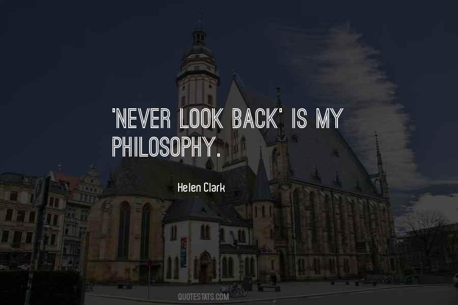 Quotes About Never Look Back #445762