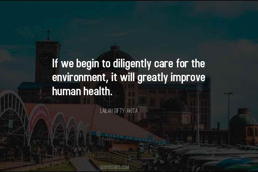 Quotes About Environmental Care #1192143