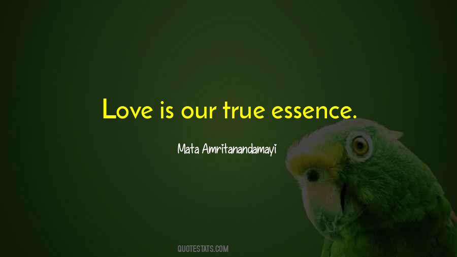 Quotes About Our Essence #261881