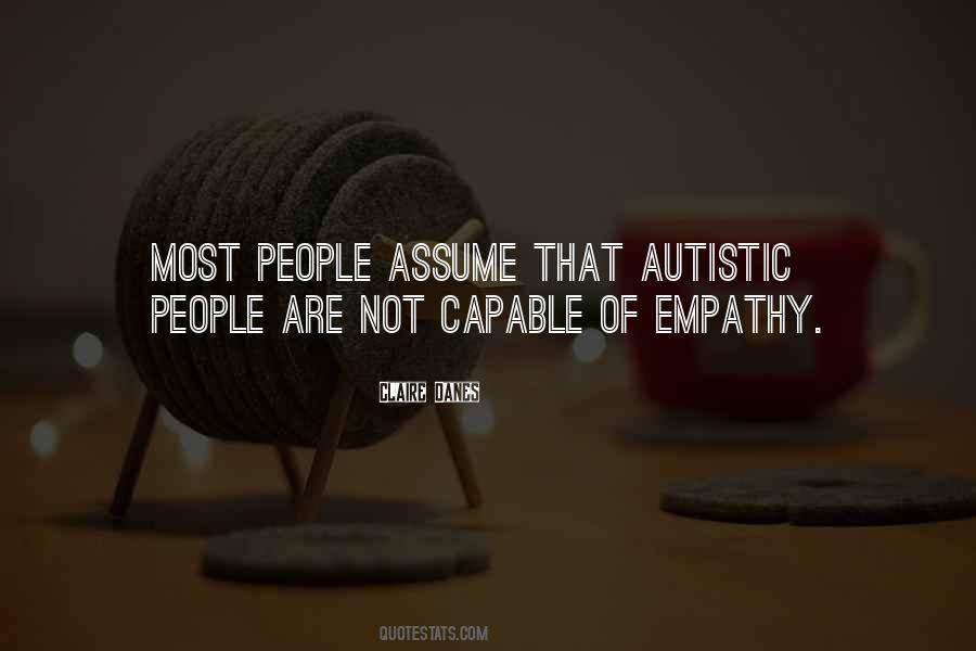 Autistic People Quotes #1263235