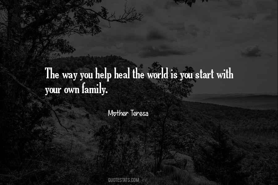 Quotes About Healing The World #344142 Quotes About Healing The World #344142