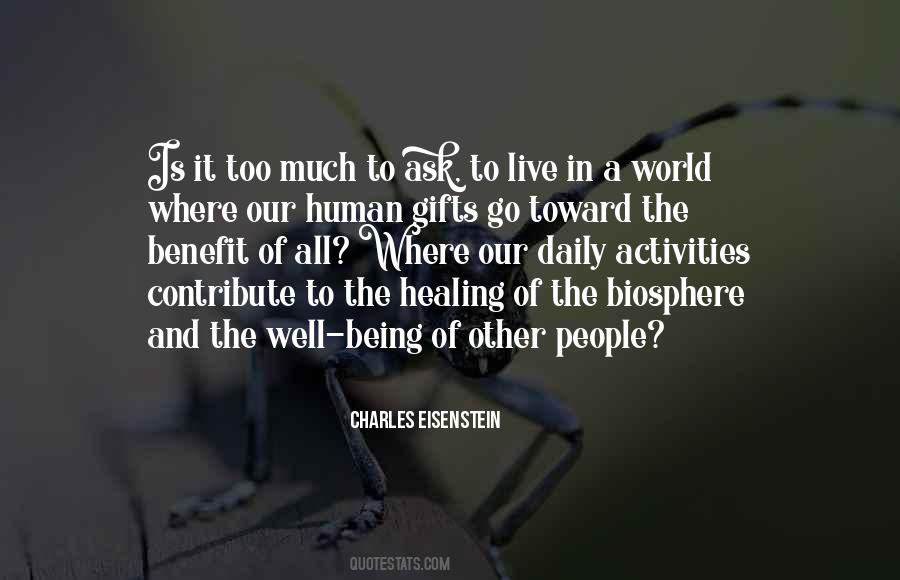 Quotes About Healing The World #863272 Quotes About Healing The World #863272
