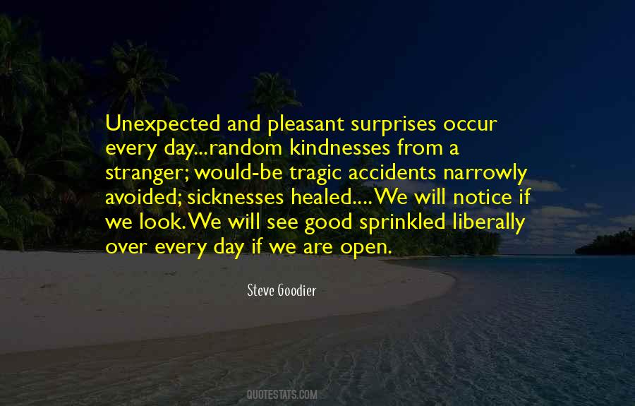 Quotes About Surprises Unexpected #1107583