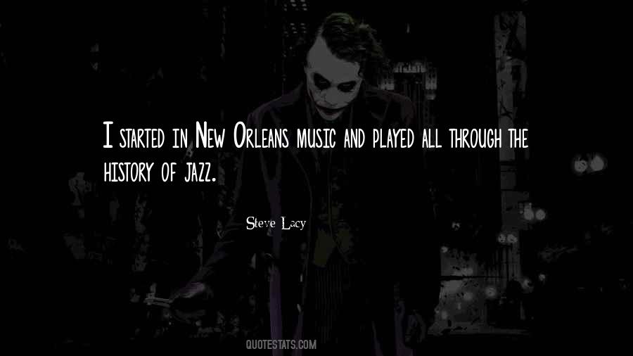 Quotes About New Orleans Jazz #1736971