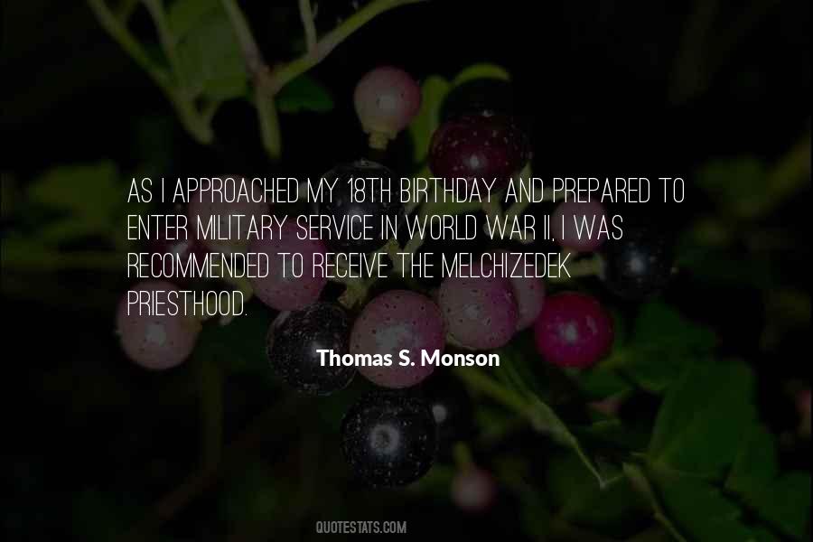 War Service Quotes #1533498