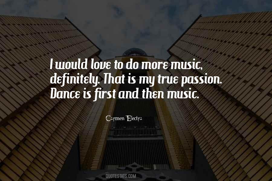 Quotes About Dance Passion #1073113