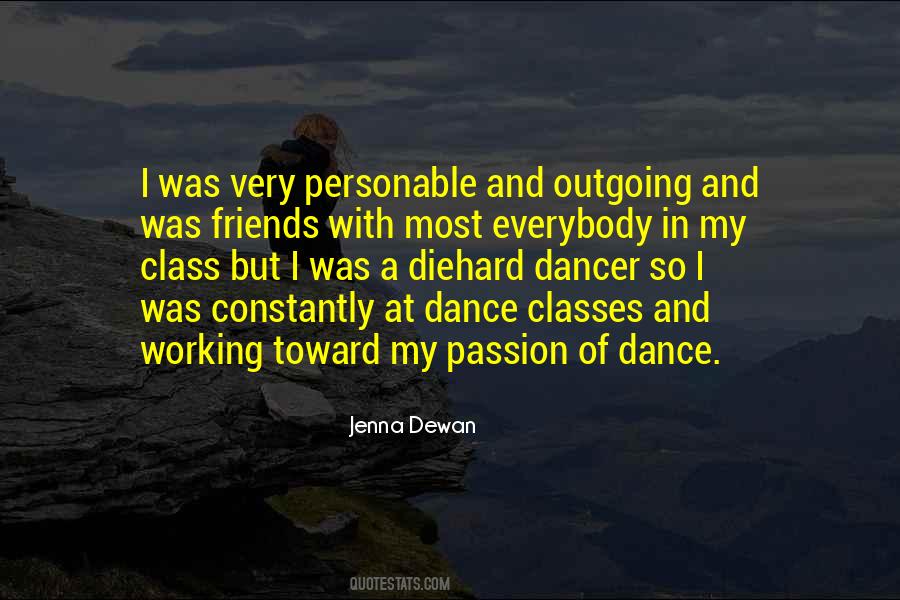 Quotes About Dance Passion #1245686