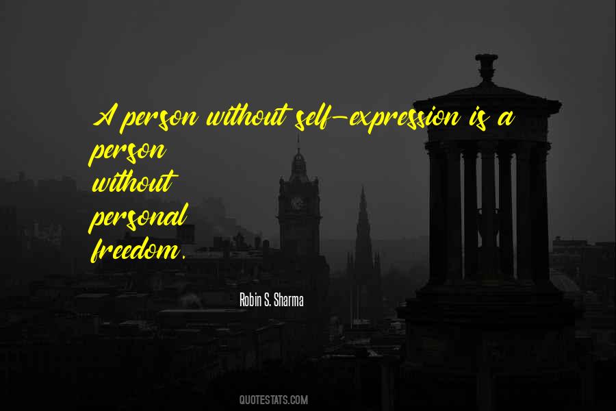 Quotes About Personal Freedom #1014691