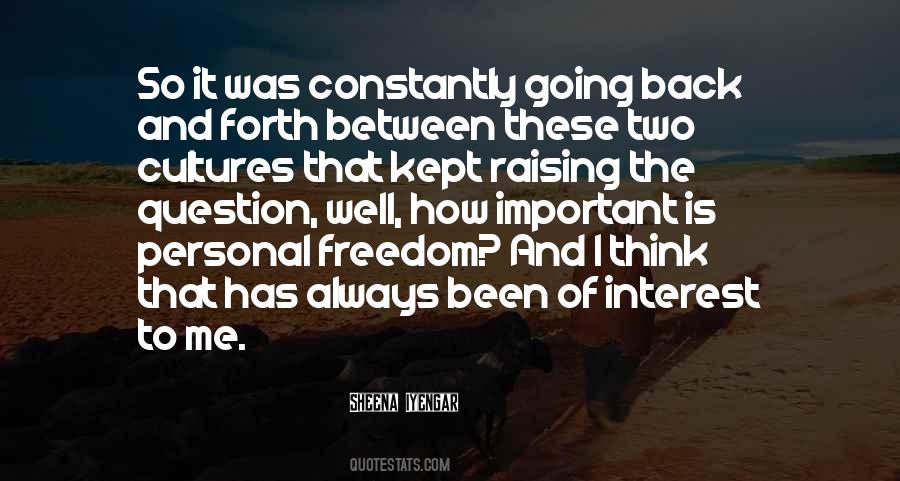 Quotes About Personal Freedom #1182186