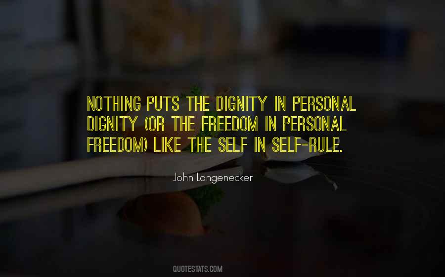 Quotes About Personal Freedom #1330905