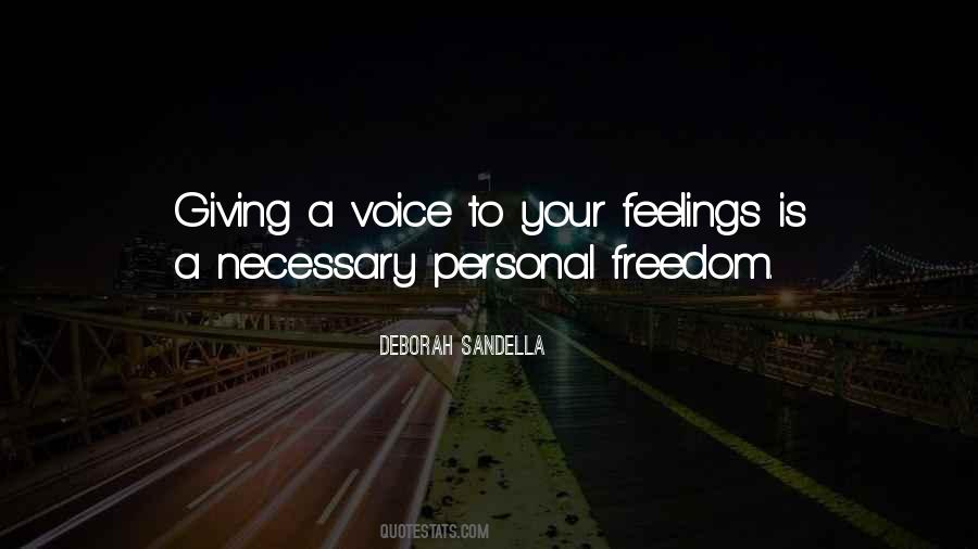 Quotes About Personal Freedom #137510