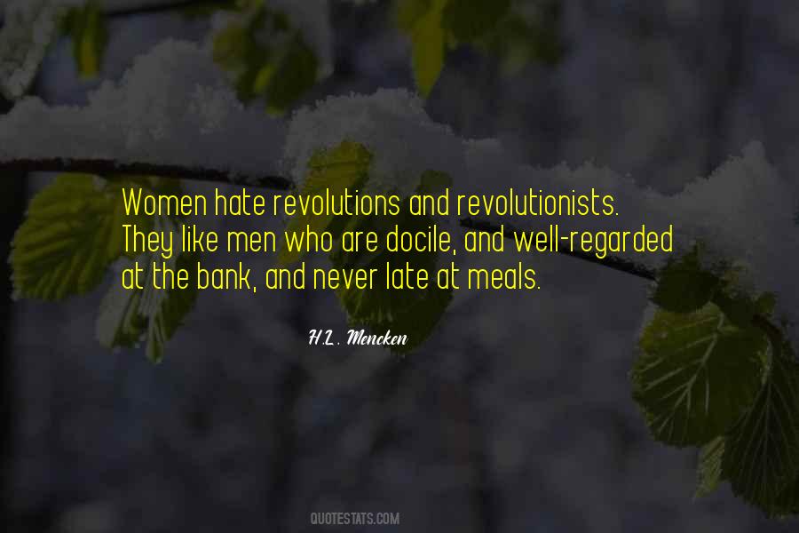 Quotes About Revolutionists #368617