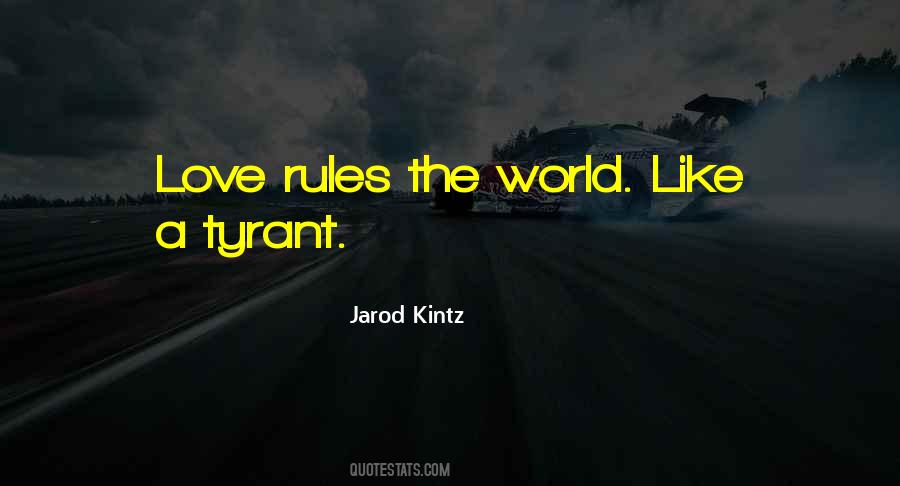 Quotes About The Rules Of Love #362157