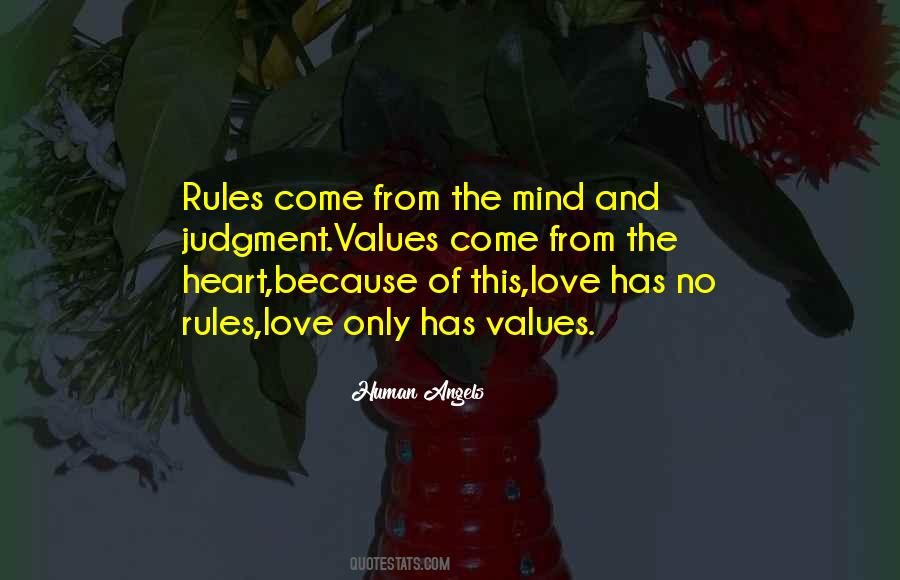 Quotes About The Rules Of Love #593665