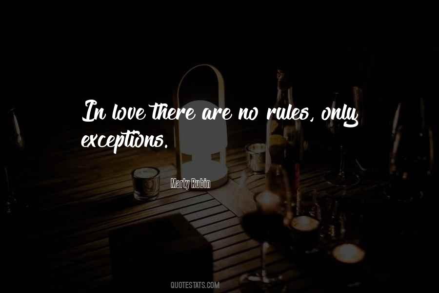 Quotes About The Rules Of Love #596010