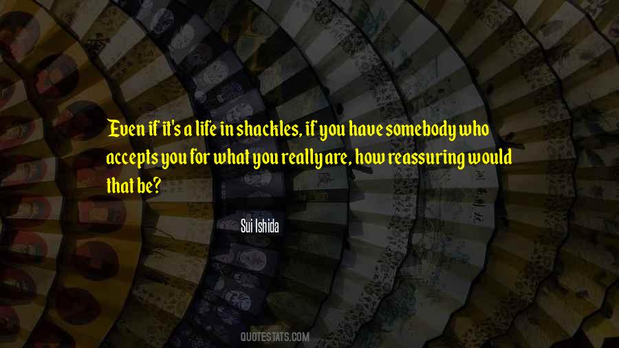 Quotes About Shackles #1084683