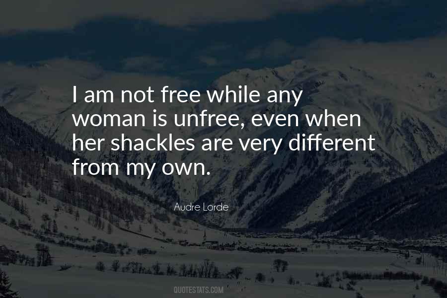 Quotes About Shackles #185892