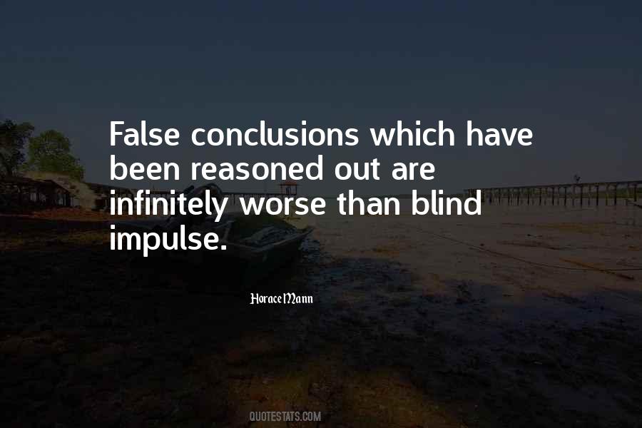 Quotes About Conclusions #1043966