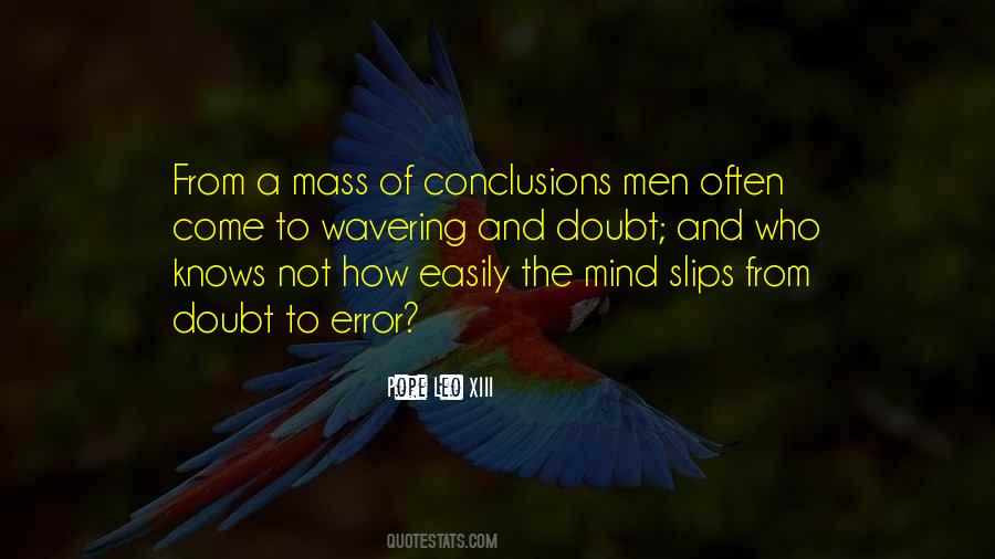 Quotes About Conclusions #1220613