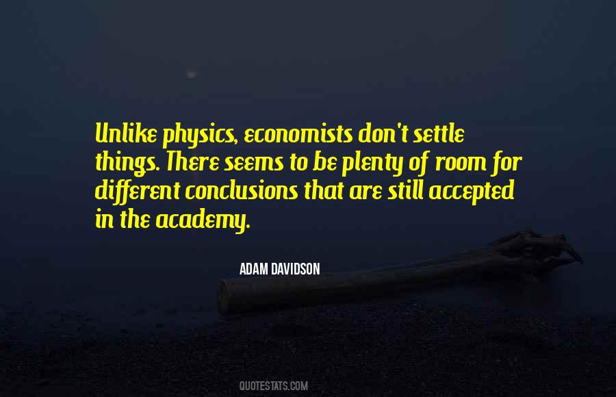 Quotes About Conclusions #1226015