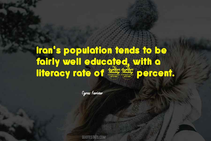 Quotes About Literacy Rate #1532940