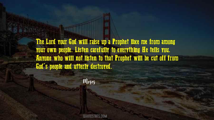 Prophet To Quotes #95479