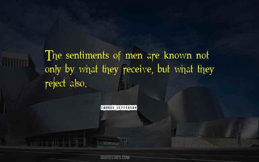 Quotes About Sentiments #1064314