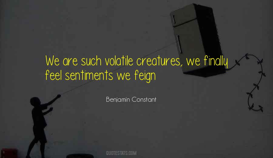 Quotes About Sentiments #1136260