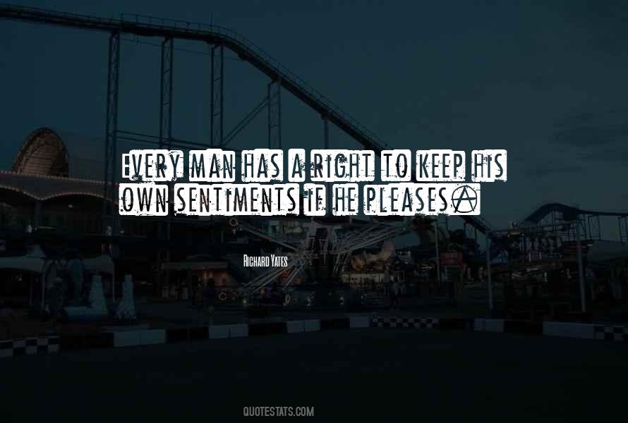 Quotes About Sentiments #973025