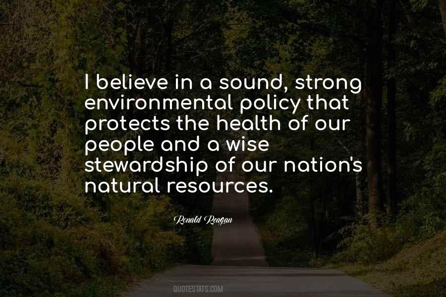 Quotes About Environmental Stewardship #839289