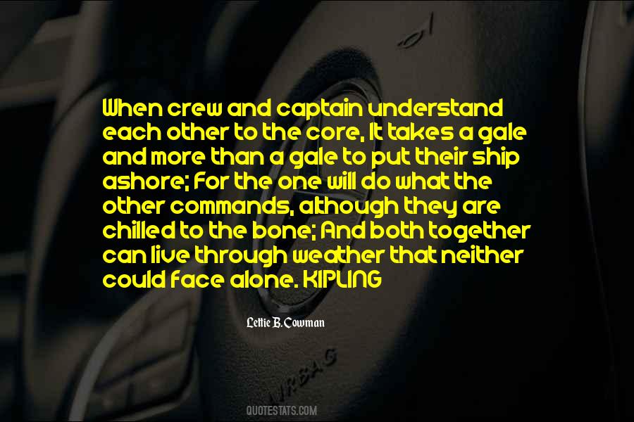 Quotes About Ship Crew #1577459