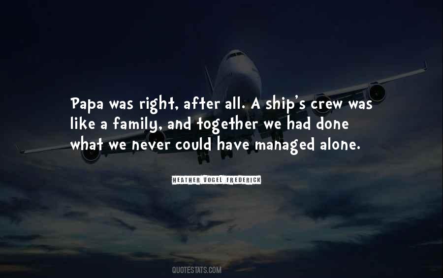 Quotes About Ship Crew #536124