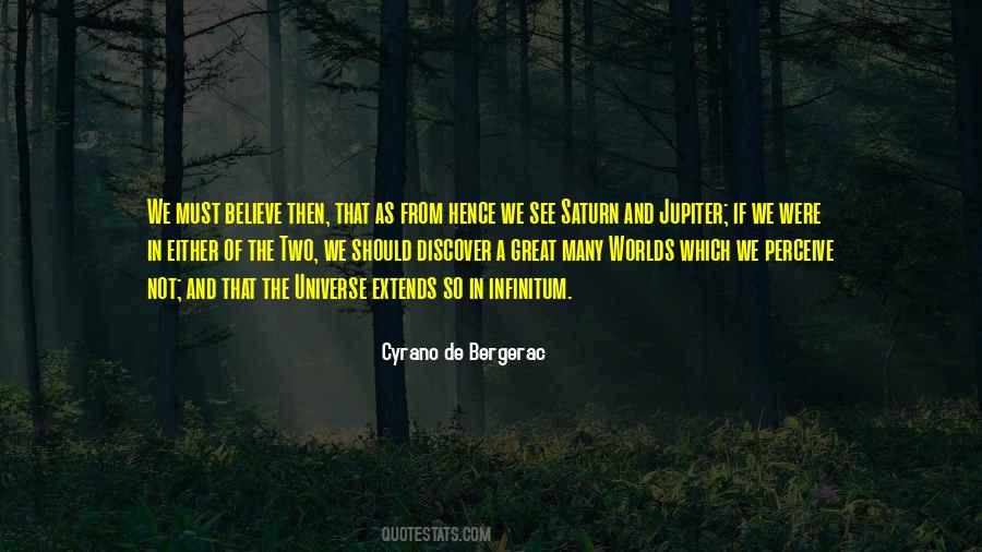 Believe In The Universe Quotes #643006
