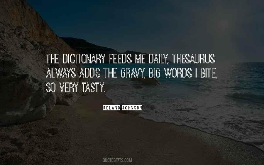 Quotes About Thesaurus #1827451