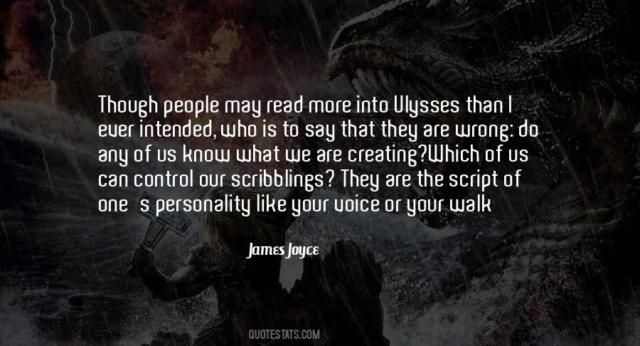 Ulysses James Joyce Quotes #132233