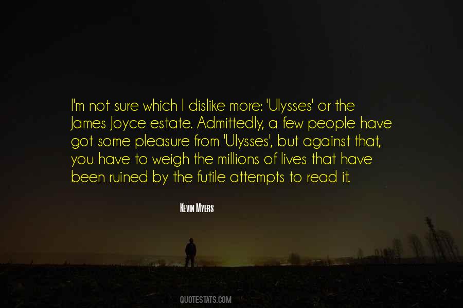 Ulysses James Joyce Quotes #1355120