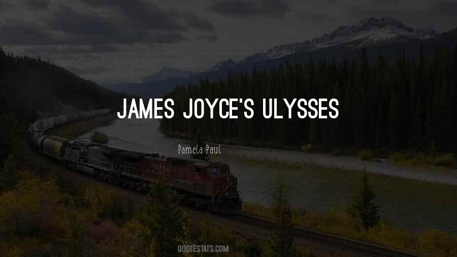 Ulysses James Joyce Quotes #257667