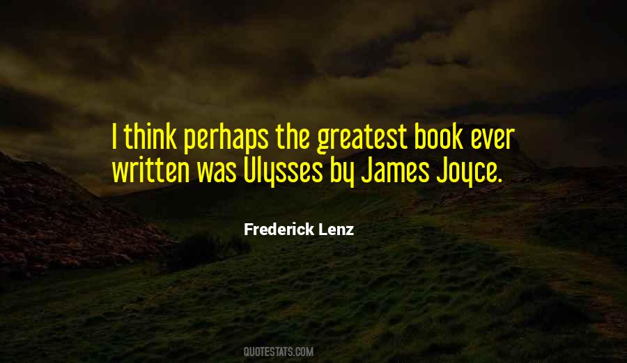 Ulysses James Joyce Quotes #334364