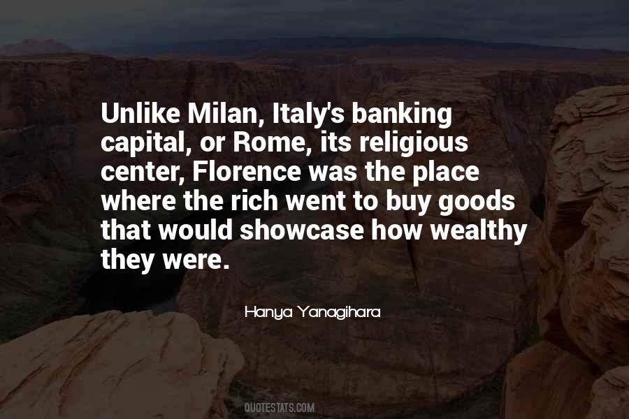 Quotes About Milan Italy #1234331