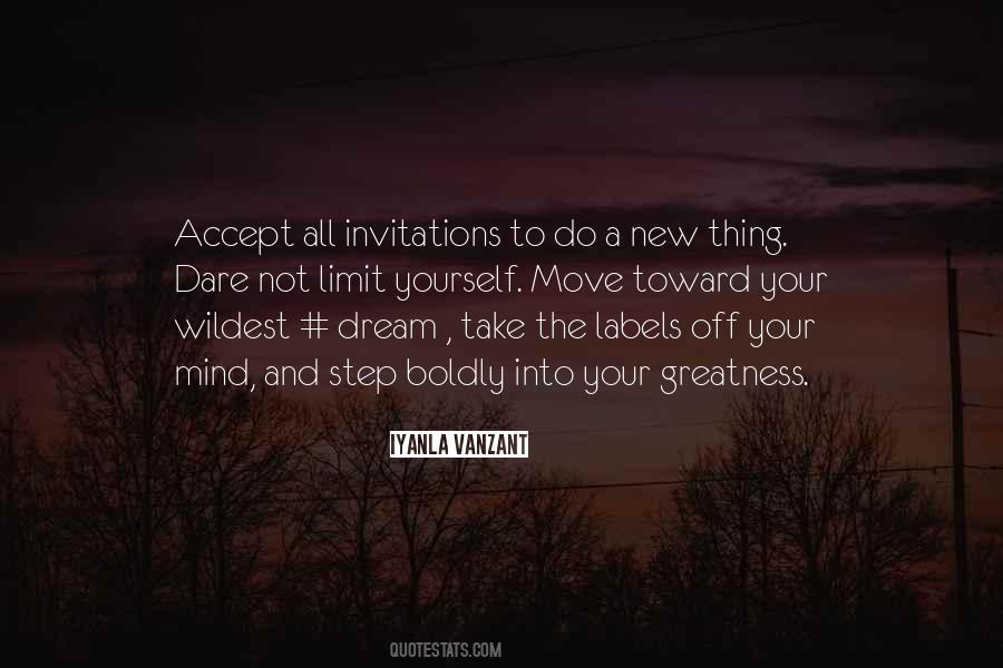 Quotes About Dare To Dream #764967