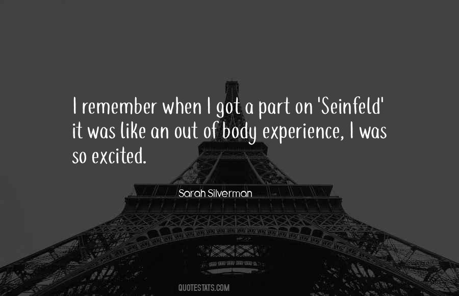 Body Experience Quotes #1019950