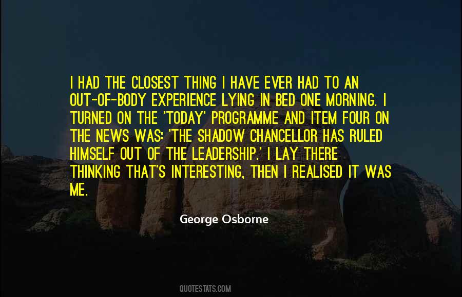 Body Experience Quotes #1079279