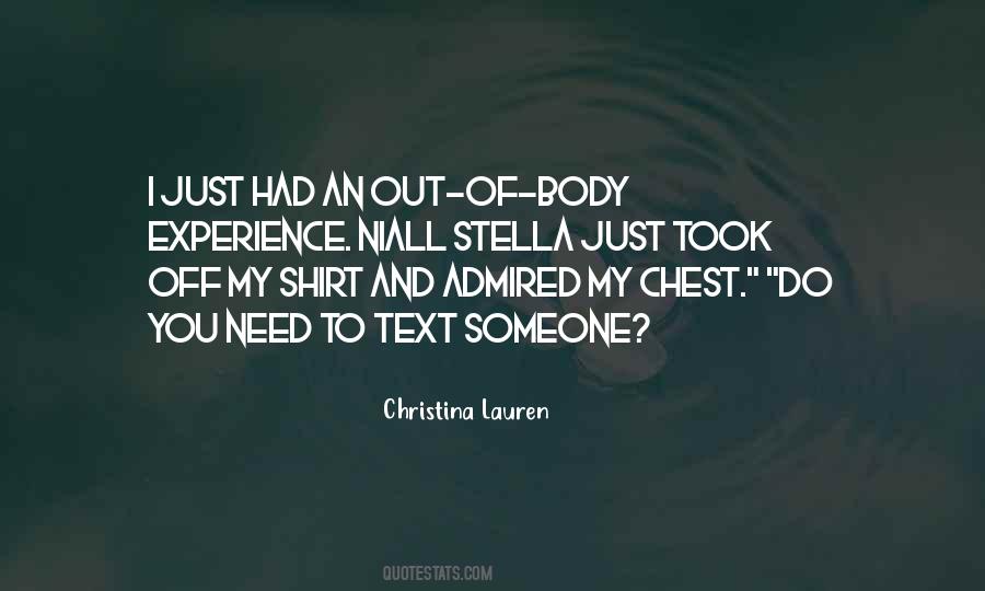 Body Experience Quotes #119586