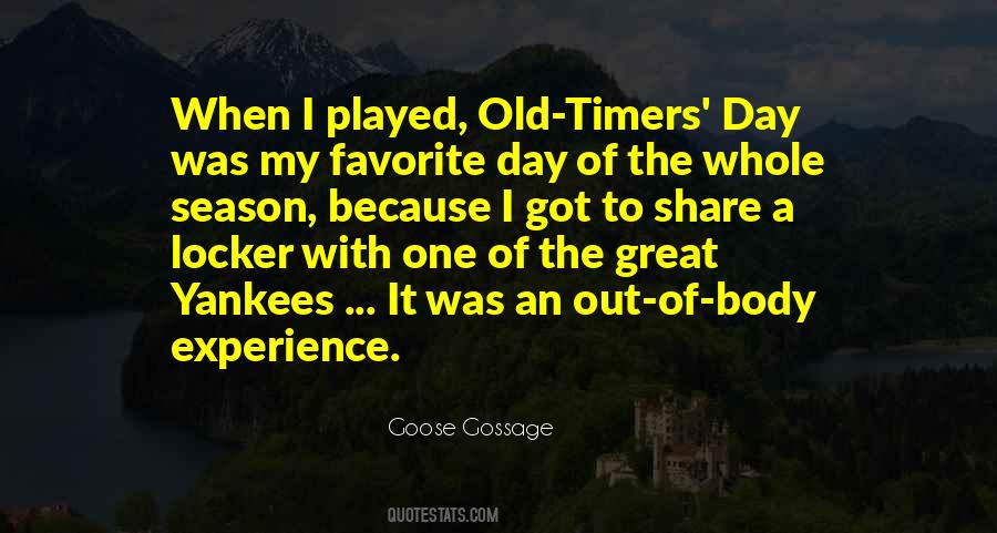 Body Experience Quotes #1507545