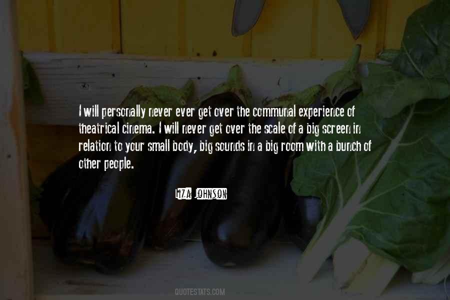 Body Experience Quotes #183938