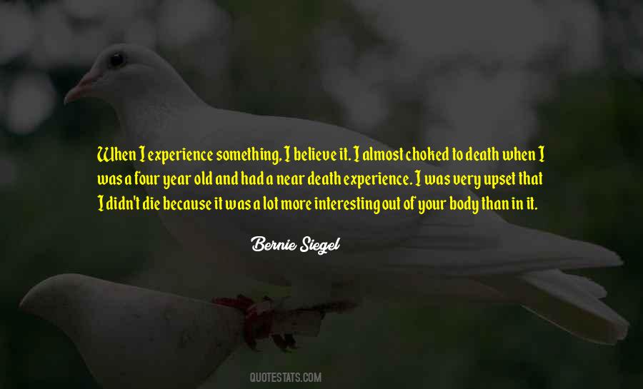 Body Experience Quotes #371361