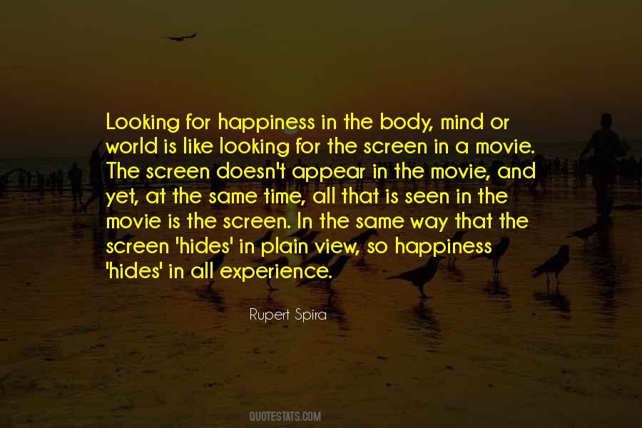 Body Experience Quotes #380643