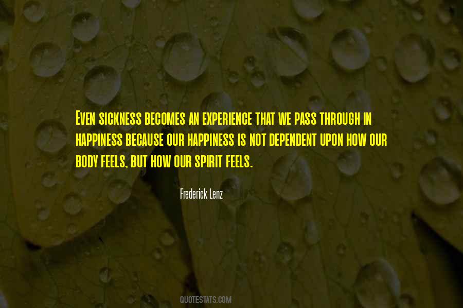 Body Experience Quotes #398025